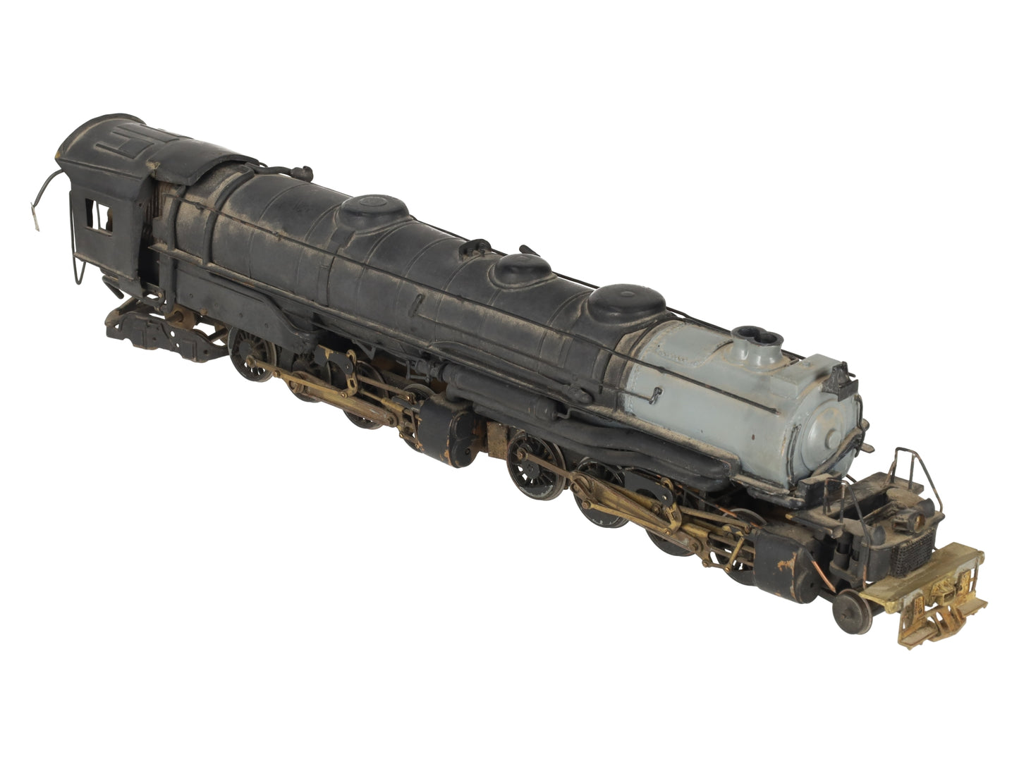 S Gauge BRASS Undecorated Steam Locomotive VG
