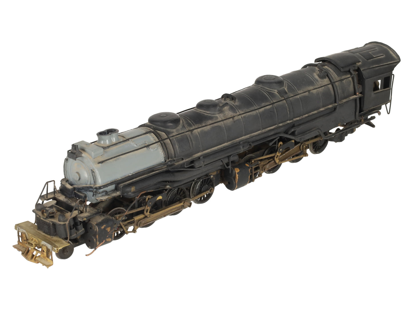 S Gauge BRASS Undecorated Steam Locomotive VG