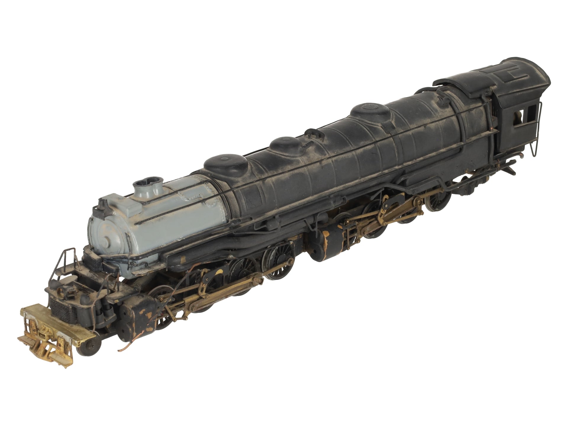 S Gauge BRASS Undecorated Steam Locomotive VG