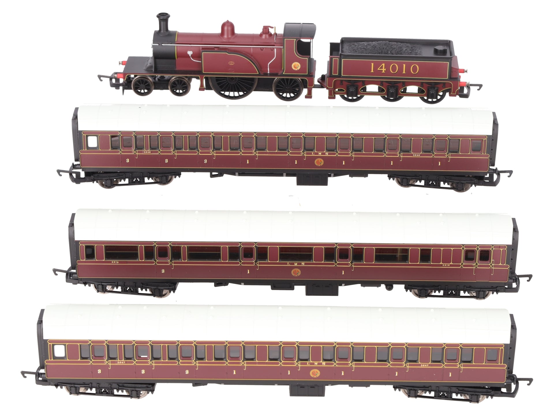 Hornby R2806 OO LMS Last Single Wheeler Train Pack EX