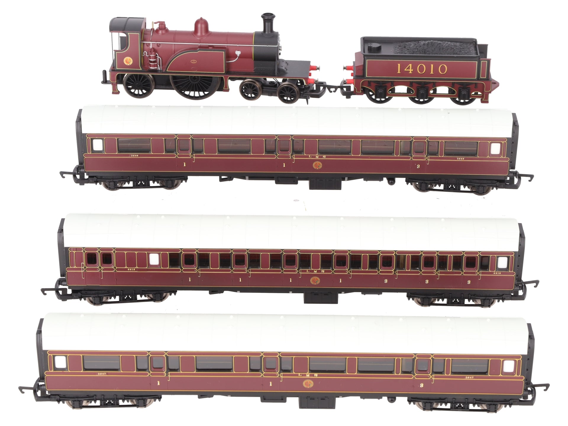 Hornby R2806 OO LMS Last Single Wheeler Train Pack EX