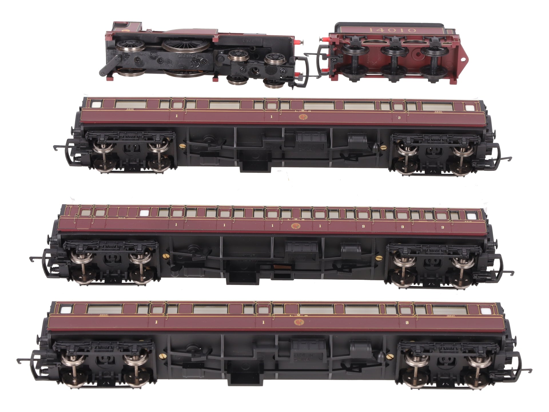 Hornby R2806 OO LMS Last Single Wheeler Train Pack EX