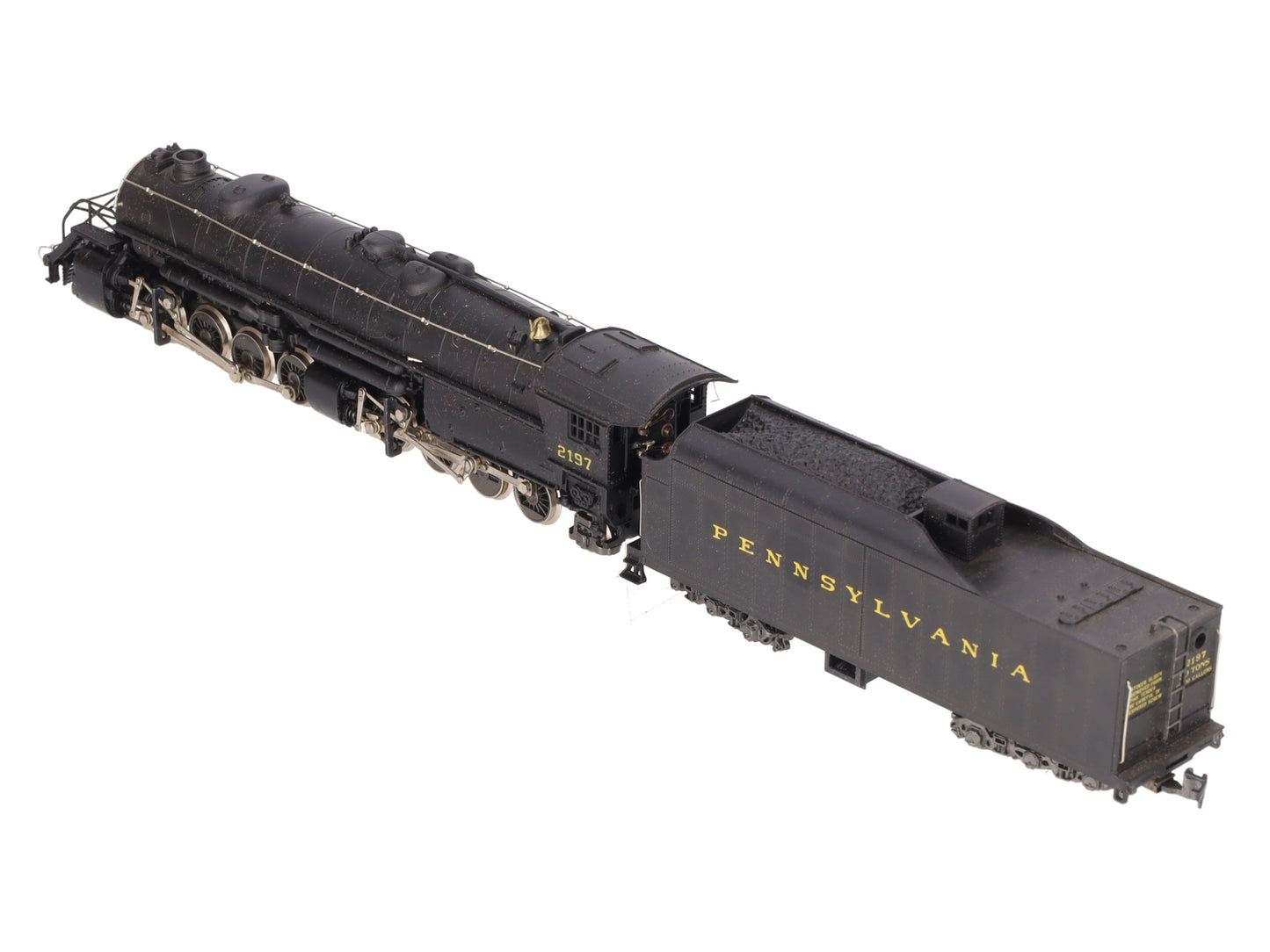 AHM 2197 HO Norfolk & Western 2-8-8-2 Mallet Steam Engine & Tender #2197 EX