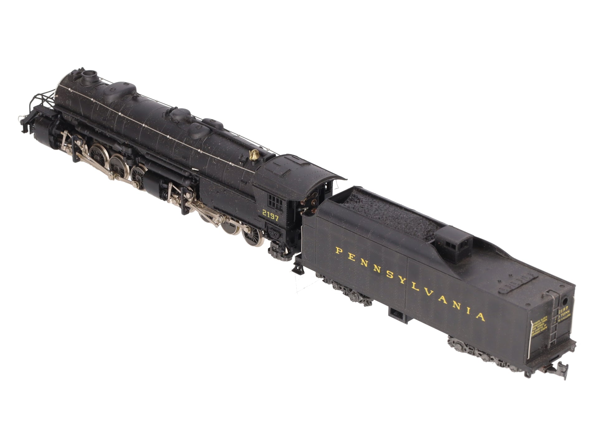 AHM 2197 HO Norfolk & Western 2-8-8-2 Mallet Steam Engine & Tender #2197 EX