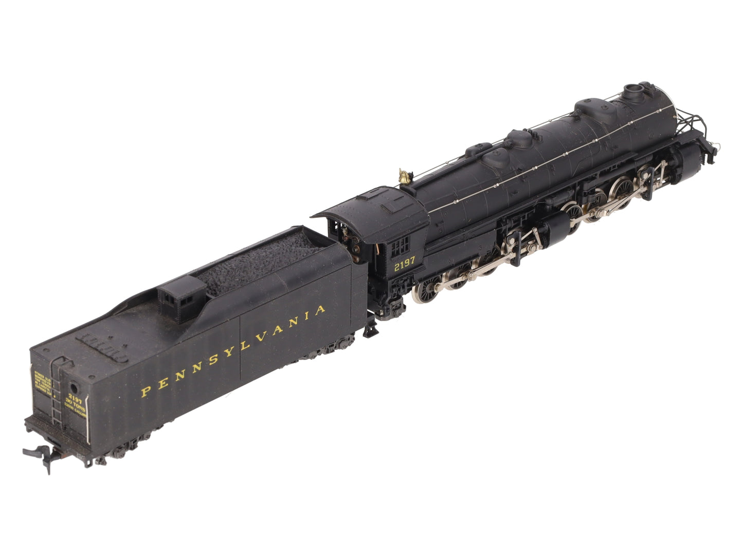 AHM 2197 HO Norfolk & Western 2-8-8-2 Mallet Steam Engine & Tender #2197 EX