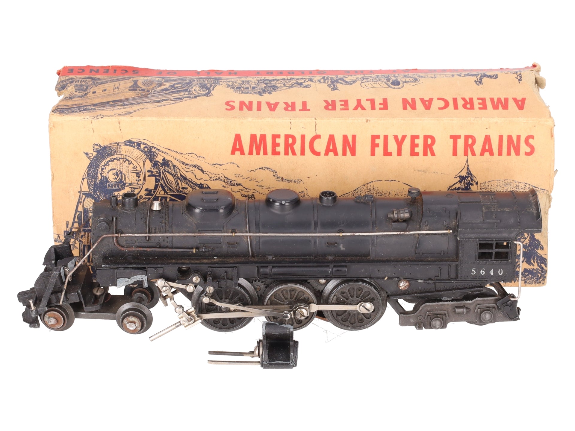 American Flyer 5640 Vintage O NYC 4-6-4 Hudson Steam Locomotive #5640/Box