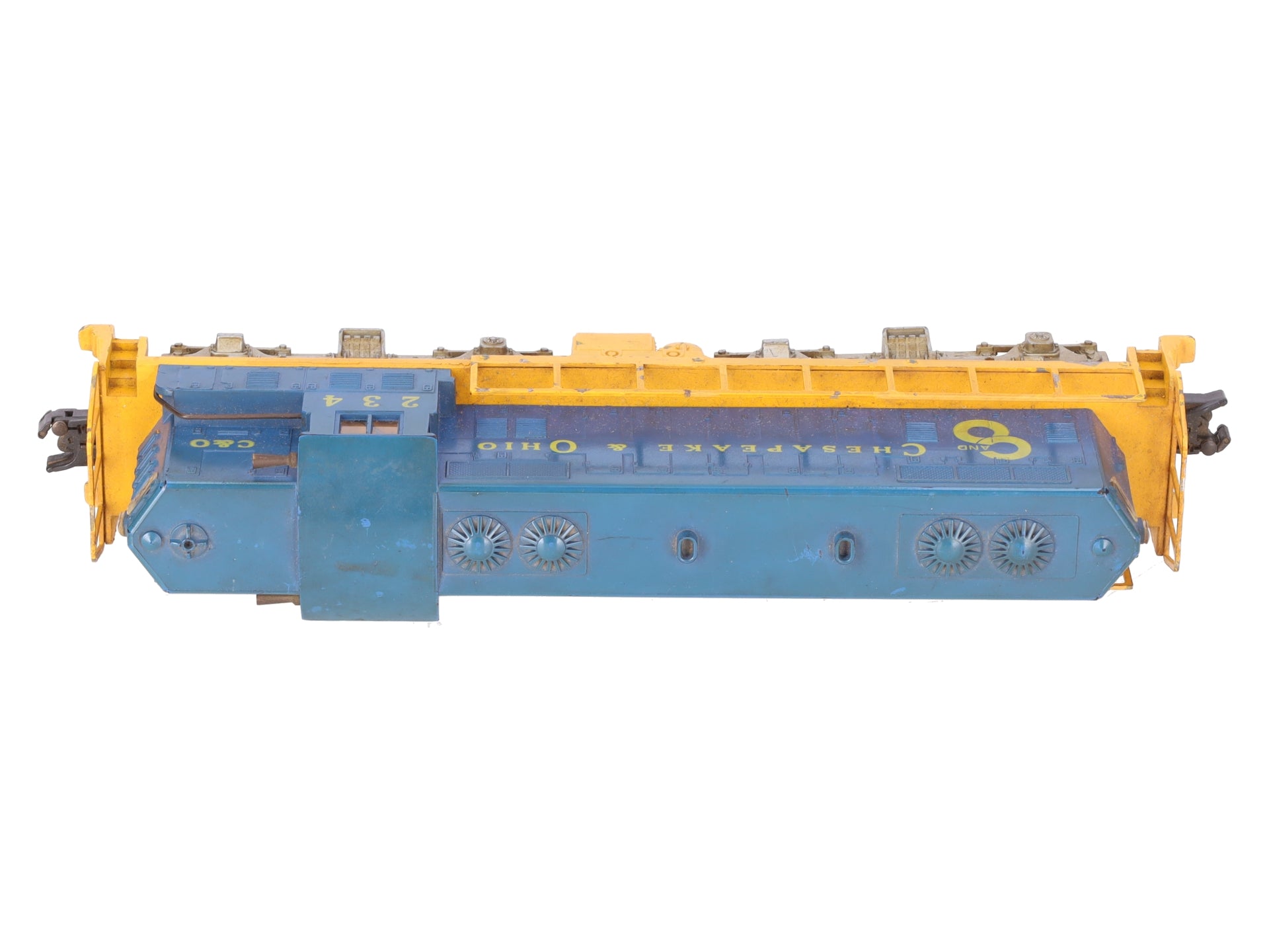 American Flyer 21234 Vintage S Chesapeake & Ohio GP-7 Diesel Locomotive w/ Bell VG