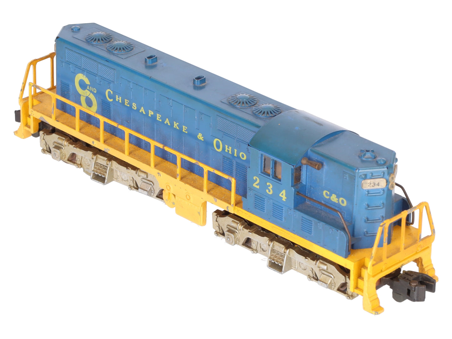 American Flyer 21234 Vintage S Chesapeake & Ohio GP-7 Diesel Locomotive w/ Bell VG