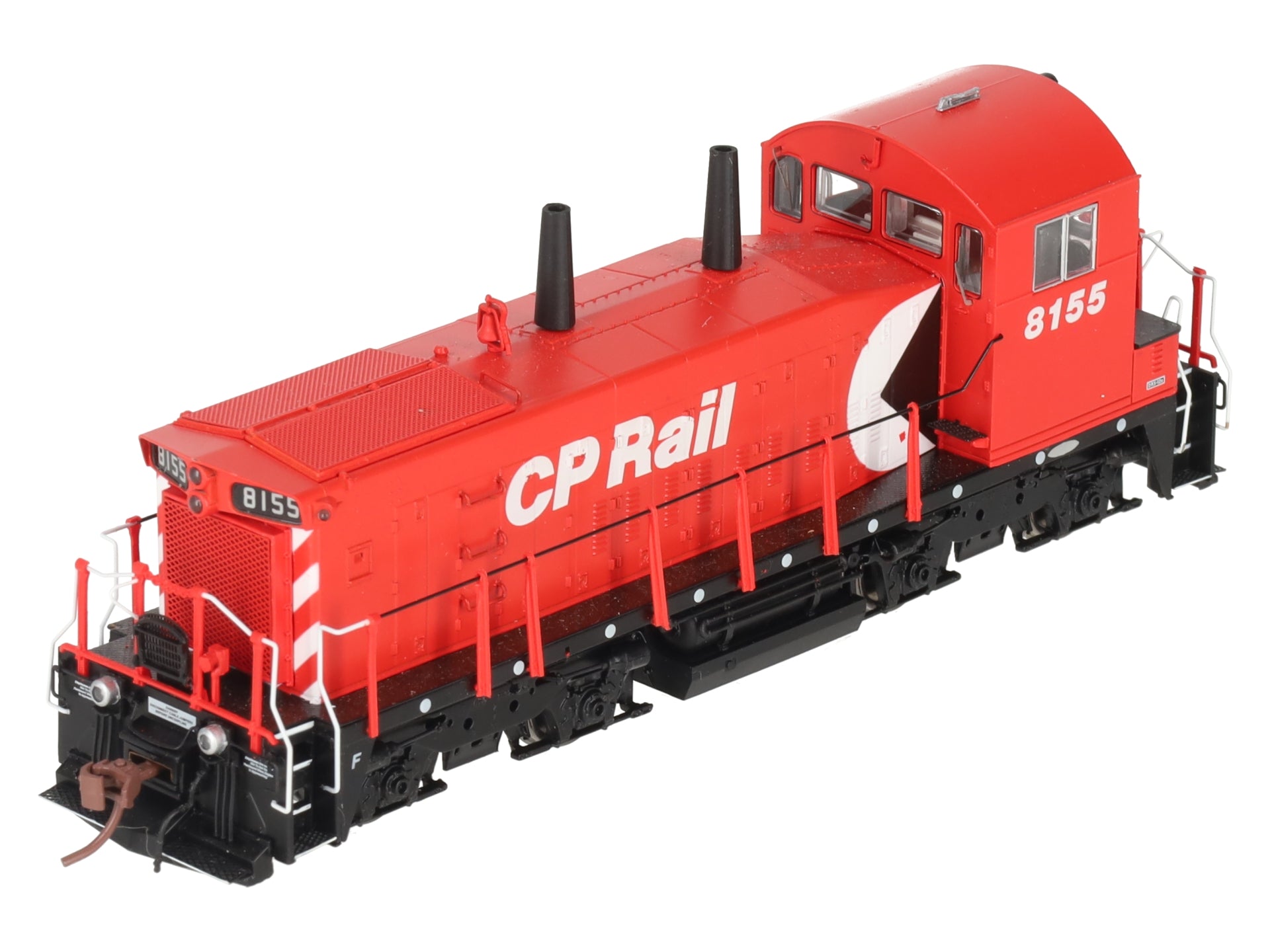 Rapido Trains 26528 HO Canadian Pacific SW1200RS (8 Stripes w/Hood Multimark) EX/Box