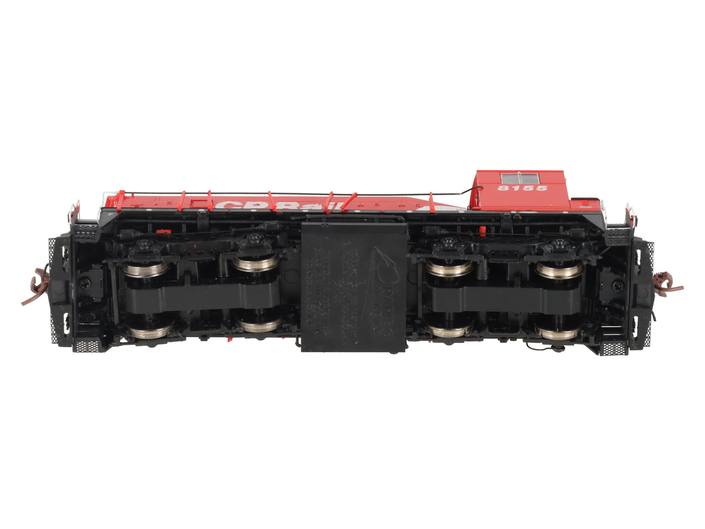 Rapido Trains 26528 HO Canadian Pacific SW1200RS (8 Stripes w/Hood Multimark) EX/Box