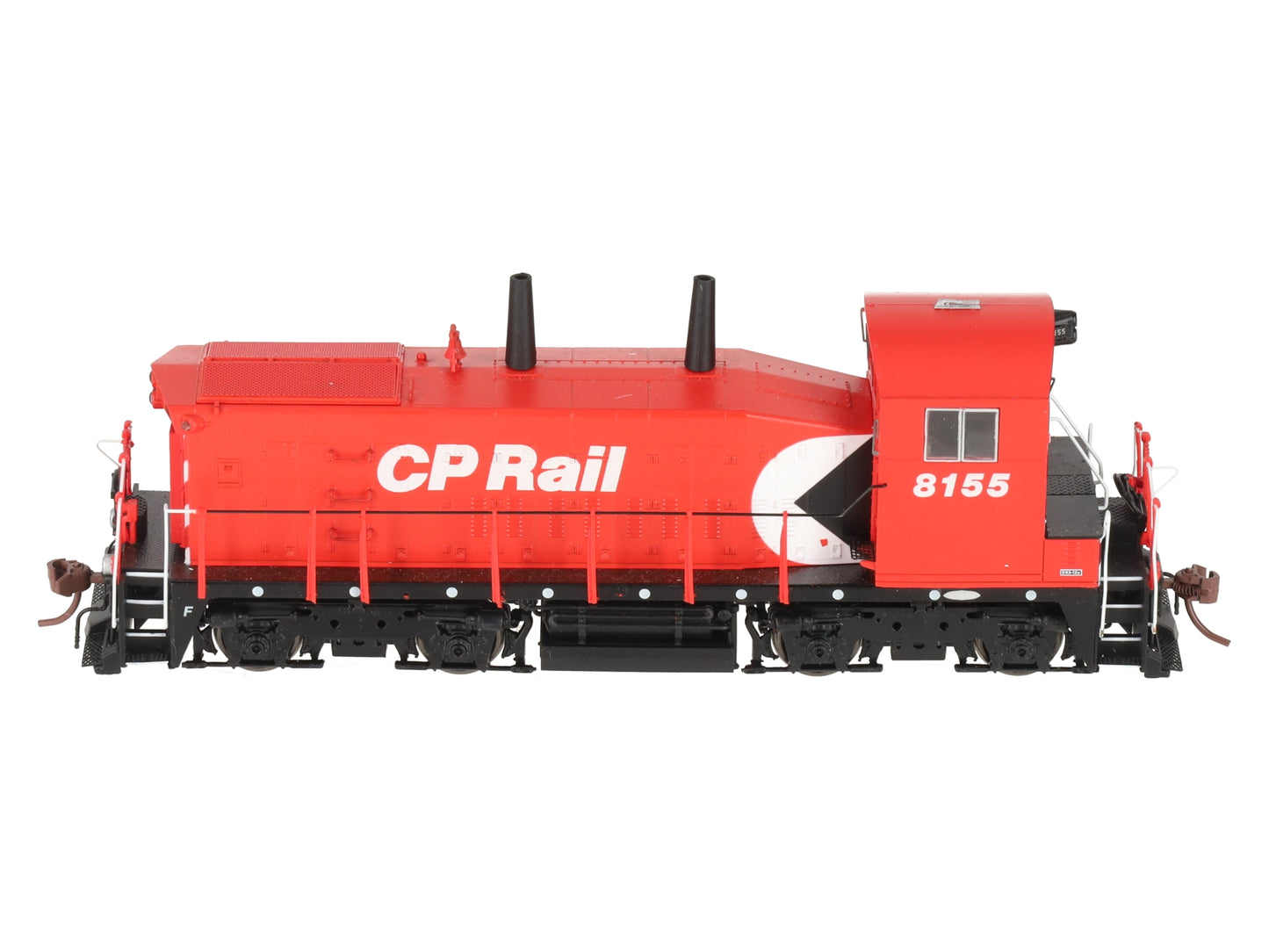 Rapido Trains 26528 HO Canadian Pacific SW1200RS (8 Stripes w/Hood Multimark) EX/Box