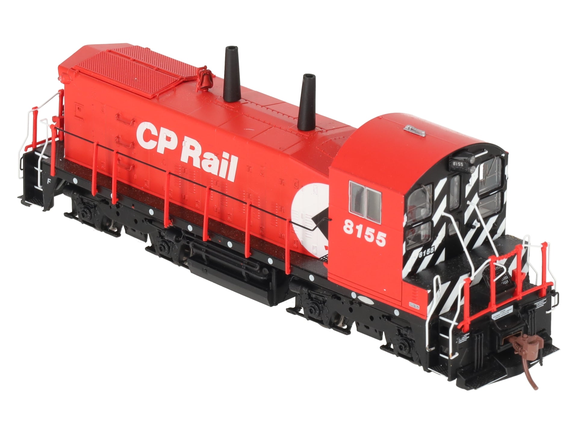 Rapido Trains 26528 HO Canadian Pacific SW1200RS (8 Stripes w/Hood Multimark) EX/Box
