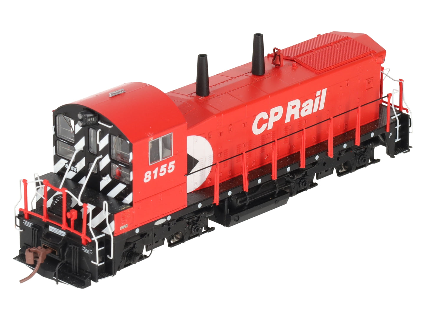 Rapido Trains 26528 HO Canadian Pacific SW1200RS (8 Stripes w/Hood Multimark) EX/Box