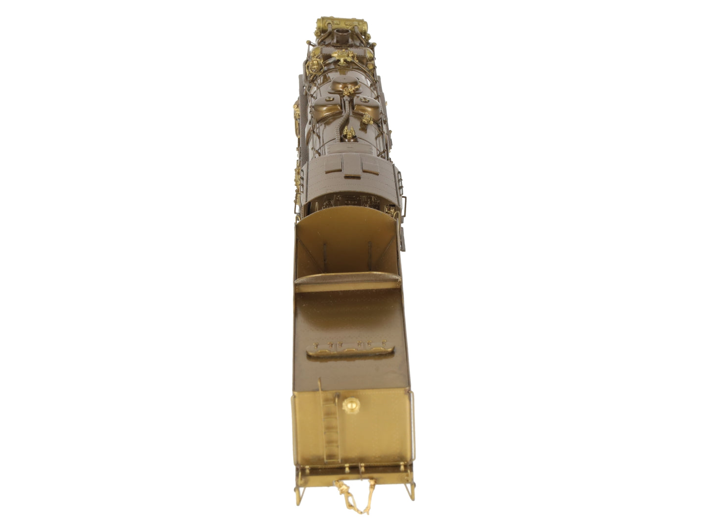 Custom NJ Brass ST-218 HO Scale BRASS NH Class R-3a 4-8-2 Steam Loco - unpainted EX/Box