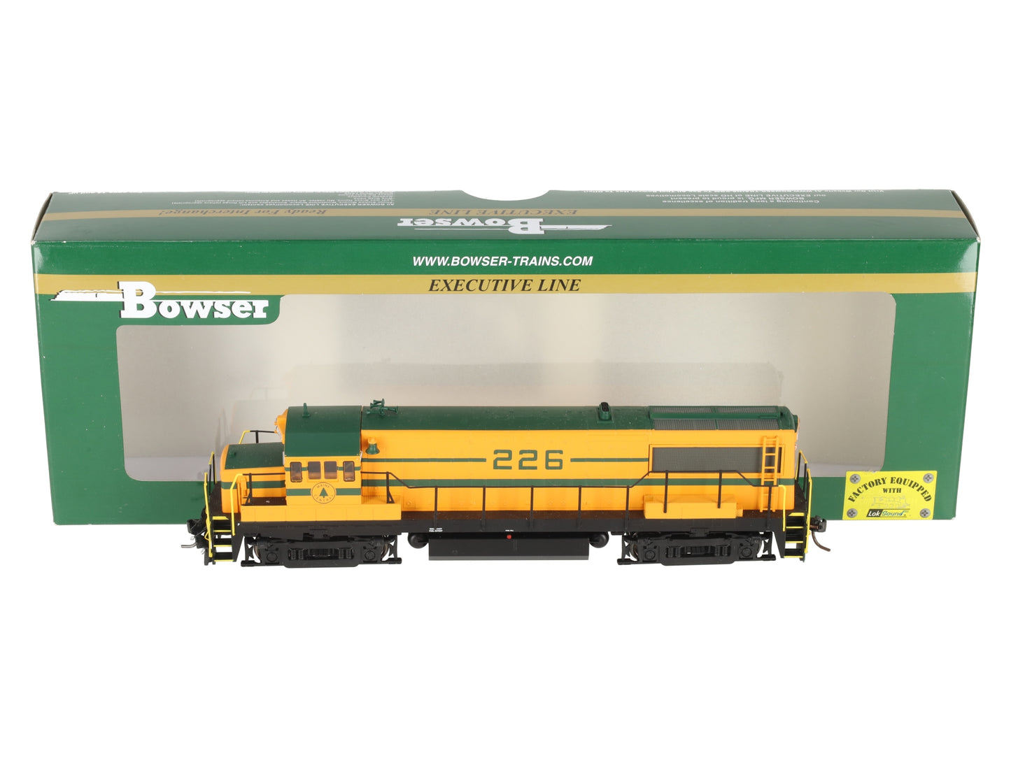 Bowser 23821 HO Maine Central GE U25B Diesel Loco with LokSound & DCC #226 EX/Box