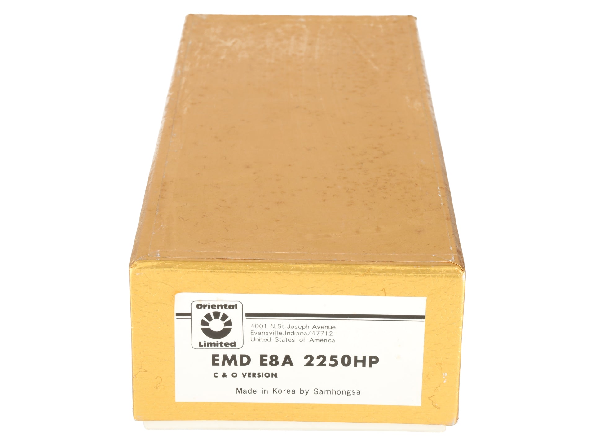 Oriental Limited HO Scale BRASS EMD E8A Powered 2250HP Diesel Locomotive EX/Box