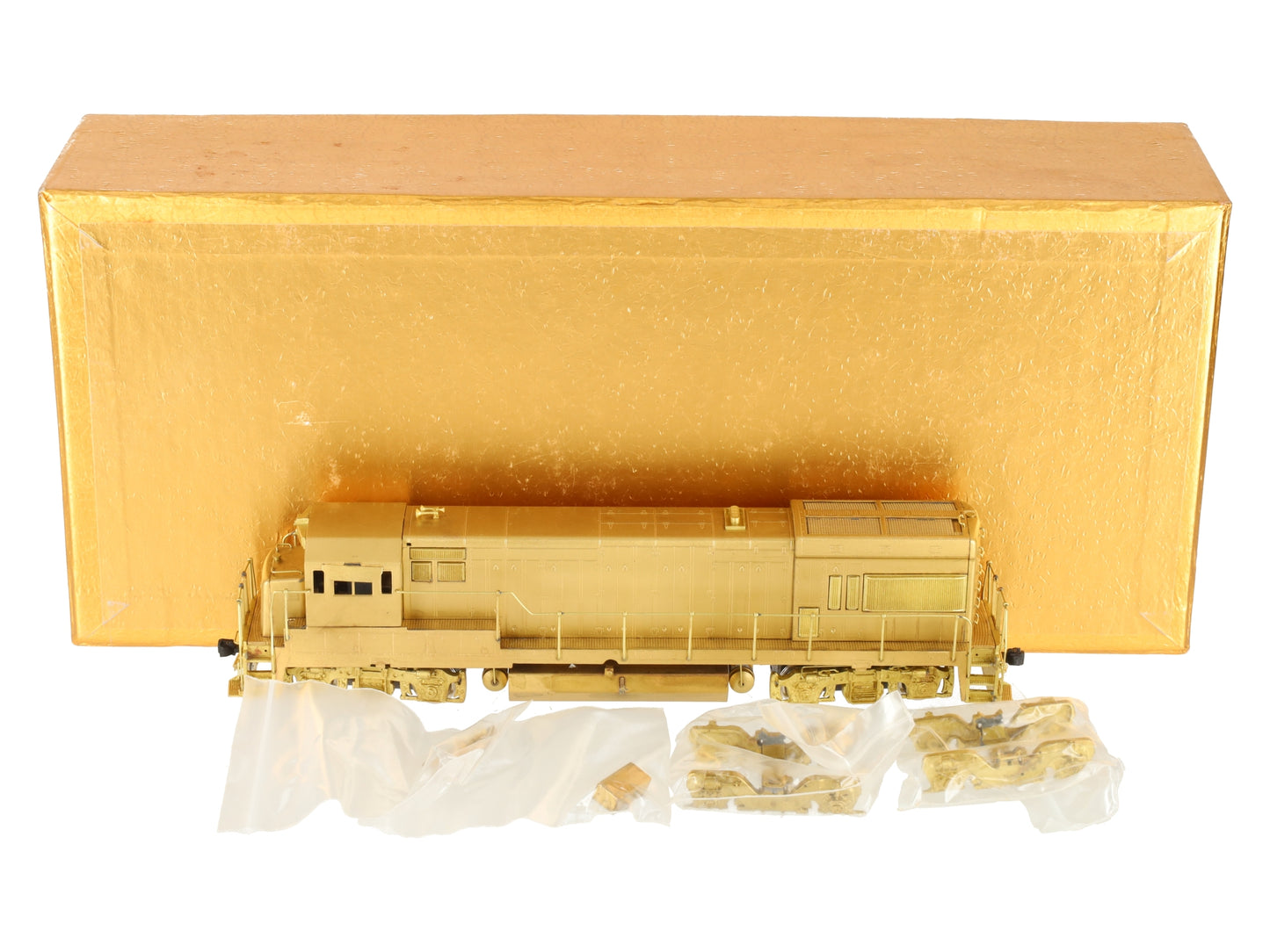 Oriental Limited HO BRASS GE U-23B 2300HP Low Hood Diesel Loco w/FB-2 Truck EX/Box