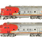 Lionel 2333 Vintage O Santa Fe F3 AA Diesel Set VG