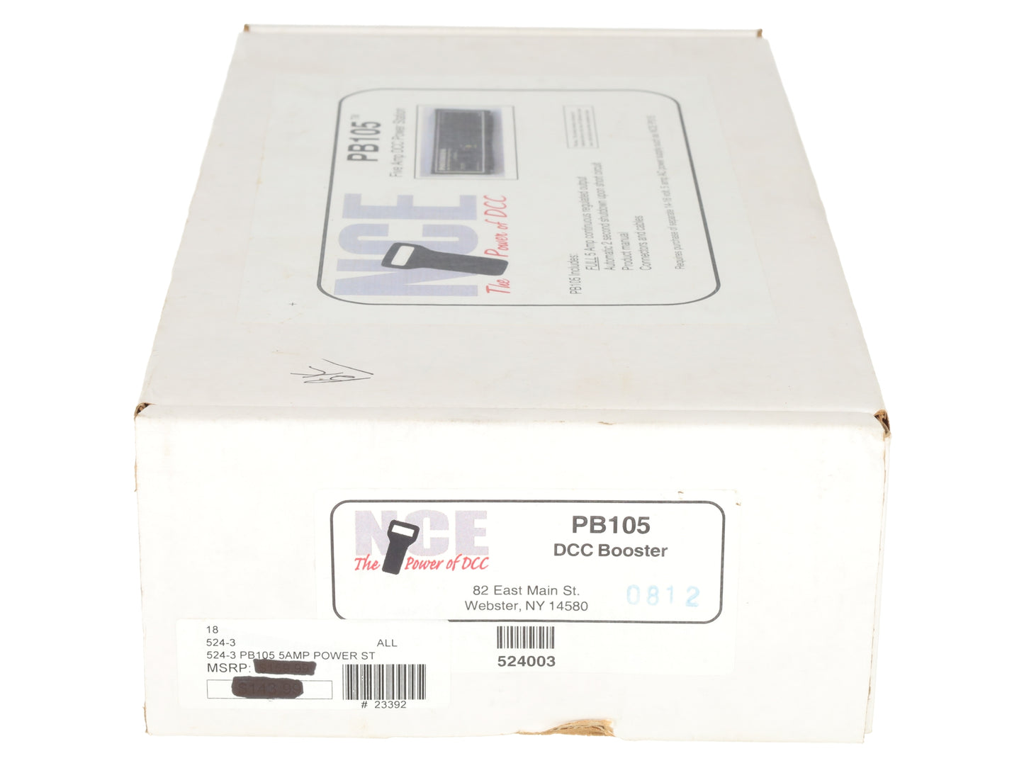 NCE PB105-X Powerhouse 5 Amp Power Booster LN/Box