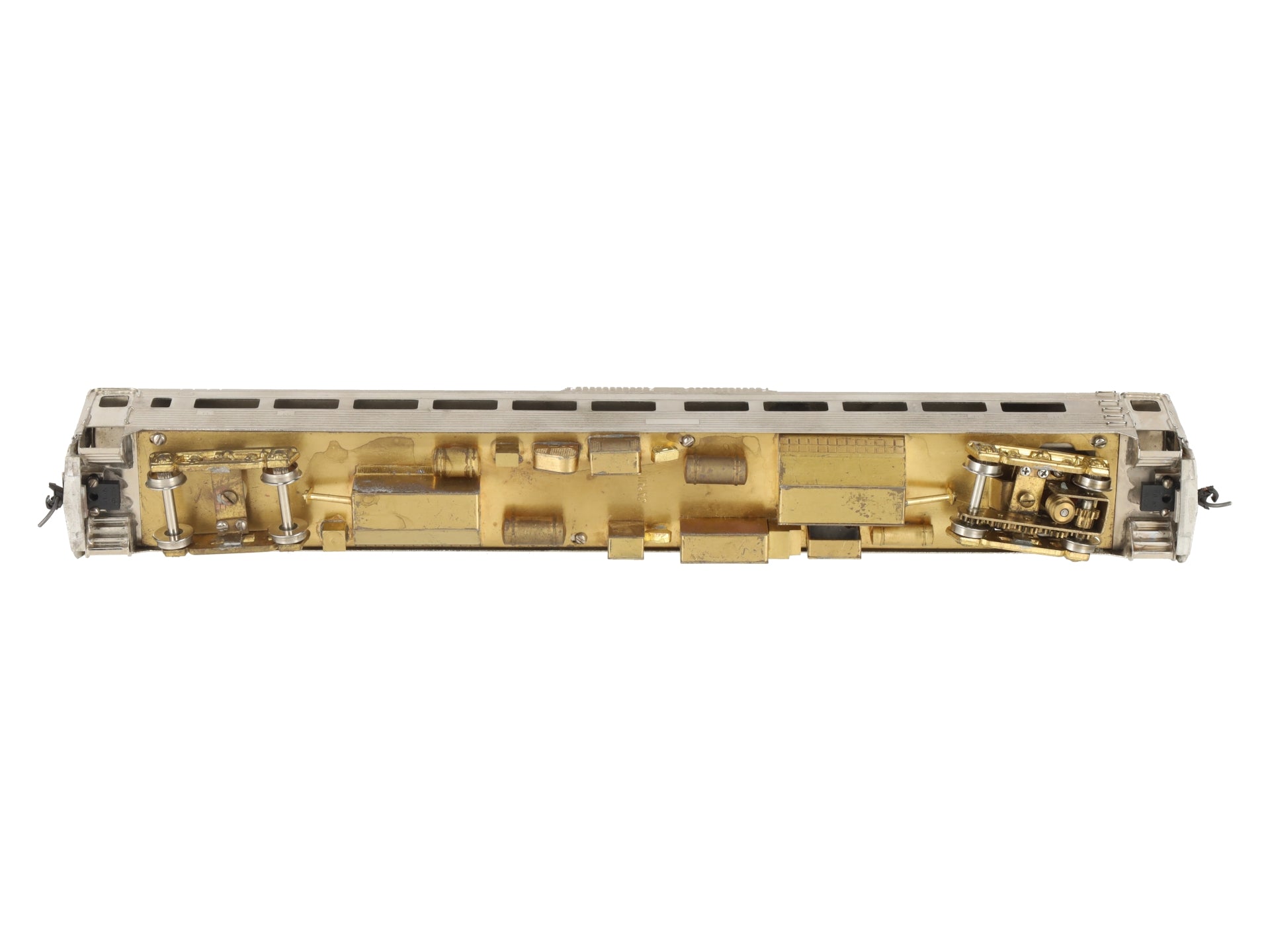 Custom NJ Brass DE-111 HO Brass RDC-1 Rail Diesel Car - Factory Plated EX/Box