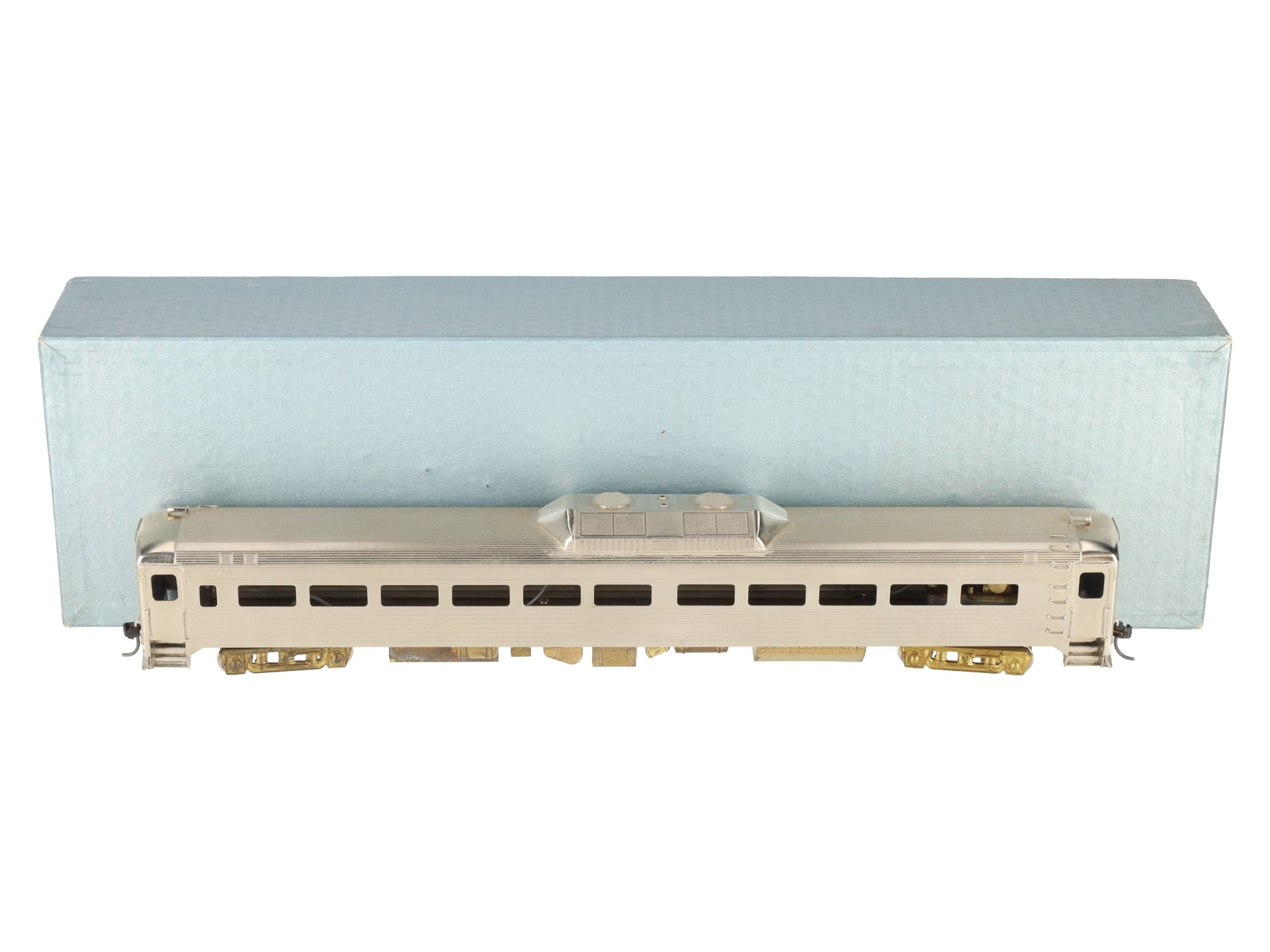 Custom NJ Brass DE-111 HO Brass RDC-1 Rail Diesel Car - Factory Plated EX/Box
