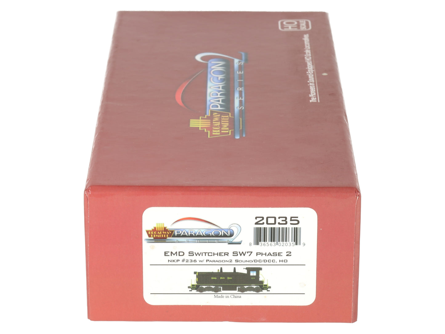 Broadway Limited 2035 HO Nickel Plate Road Diesel EMD Switcher SW7 Ph2 #236 LN/Box