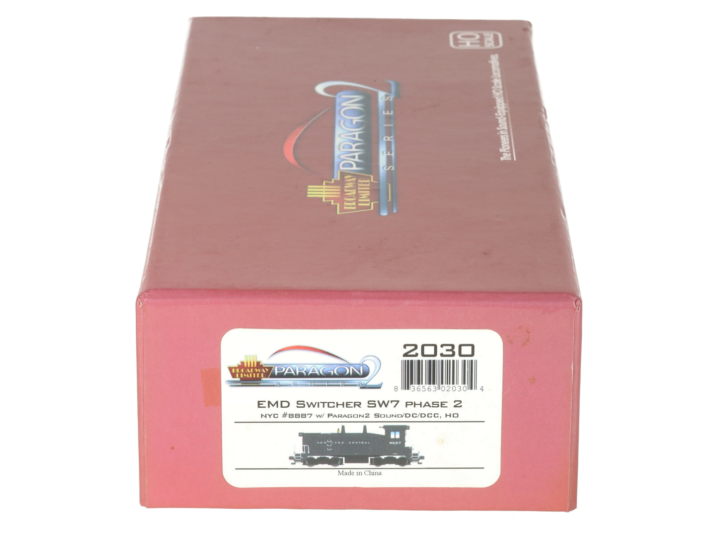 Broadway Limited 2030 HO New York Central Diesel EMD Switcher SW7 Ph2 #8887 EX/Box