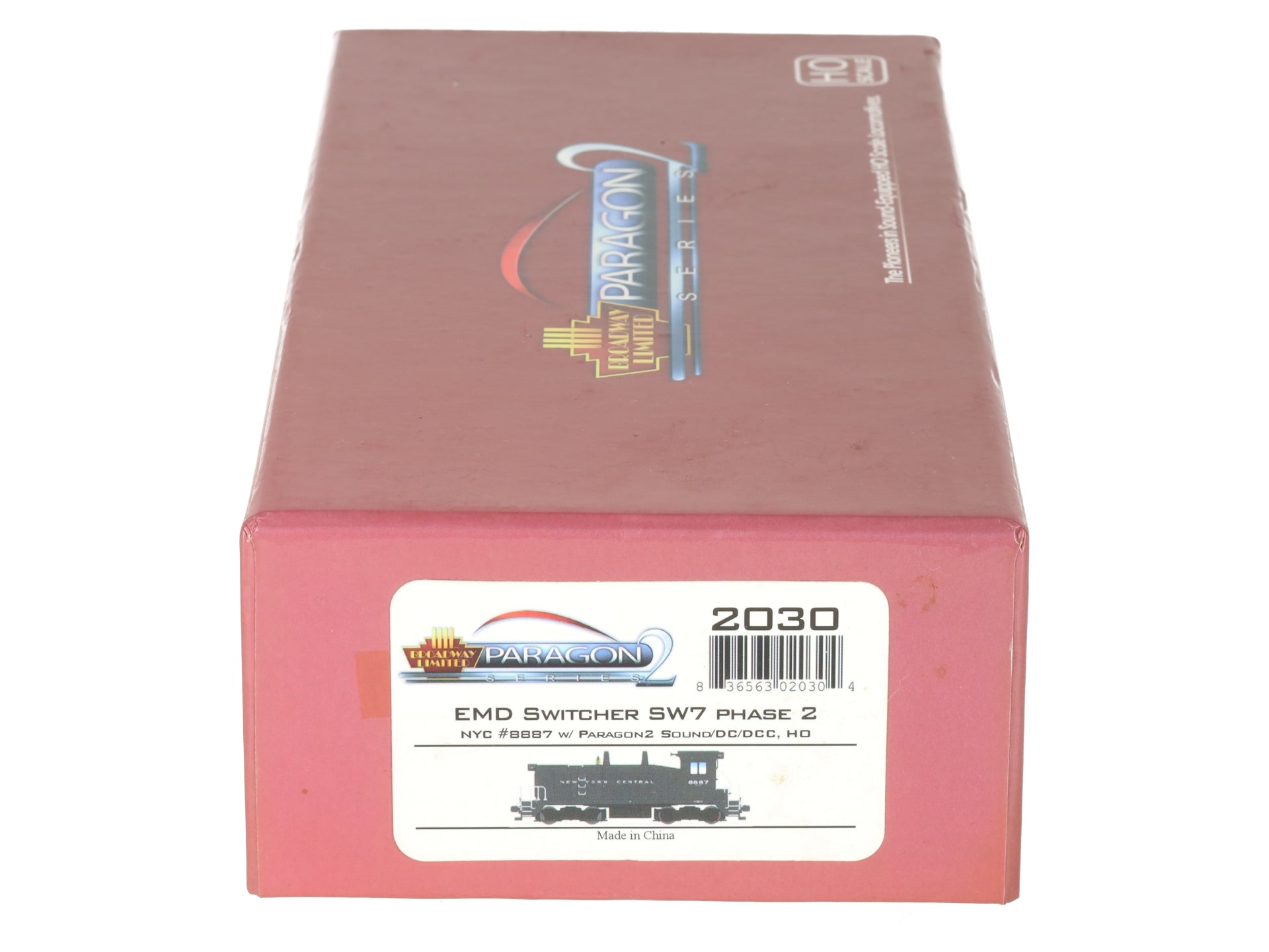 Broadway Limited 2030 HO New York Central Diesel EMD Switcher SW7 Ph2 #8887 EX/Box