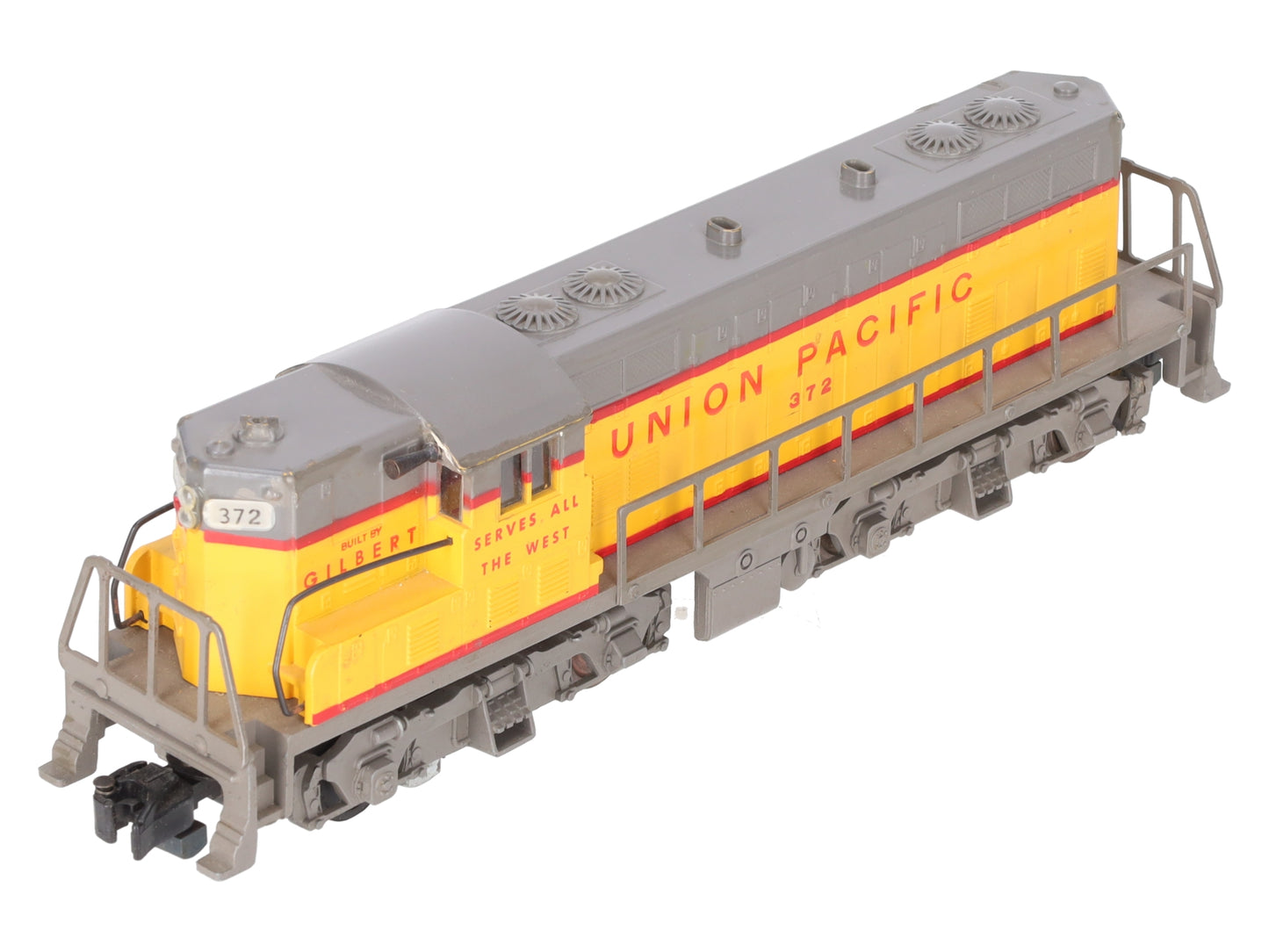 American Flyer 372 Vintage S Union Pacific GP-7 Powered Diesel Locomotive VG/Box