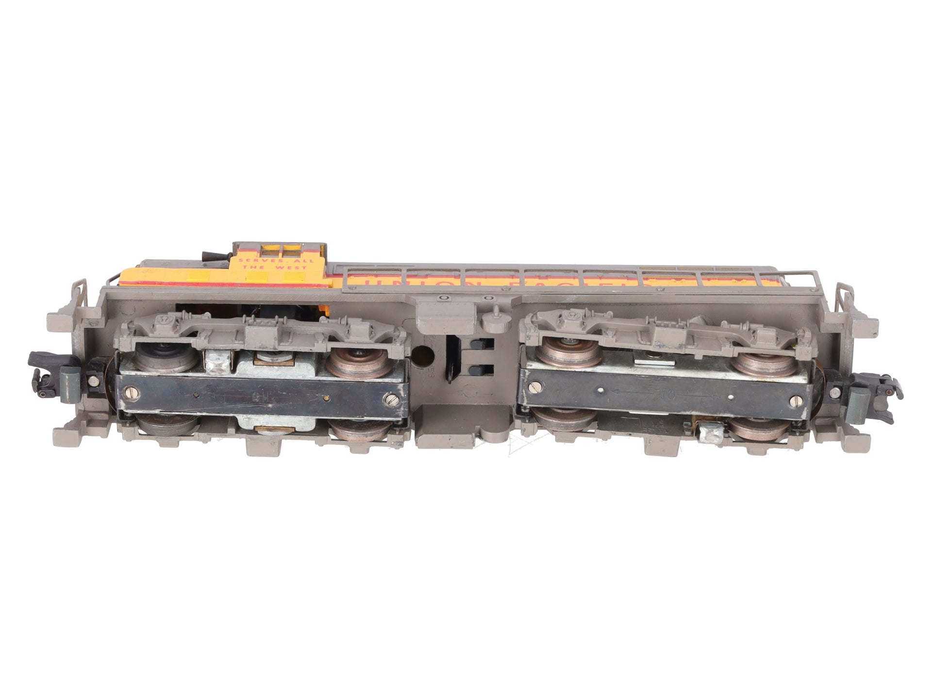 American Flyer 372 Vintage S Union Pacific GP-7 Powered Diesel Locomotive VG/Box