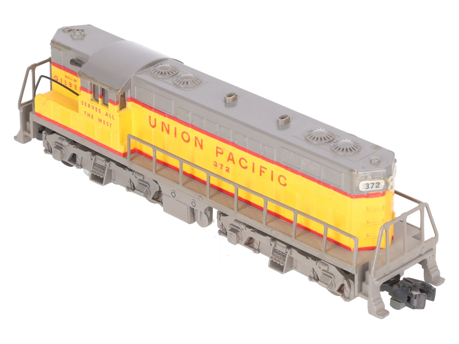 American Flyer 372 Vintage S Union Pacific GP-7 Powered Diesel Locomotive VG/Box