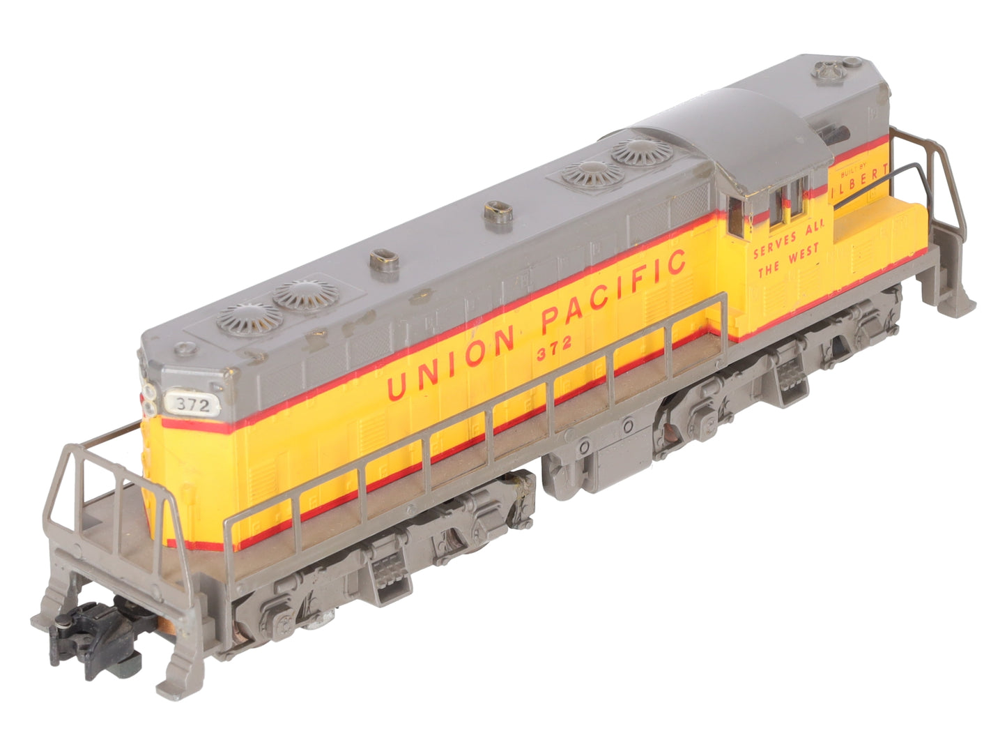 American Flyer 372 Vintage S Union Pacific GP-7 Powered Diesel Locomotive VG/Box