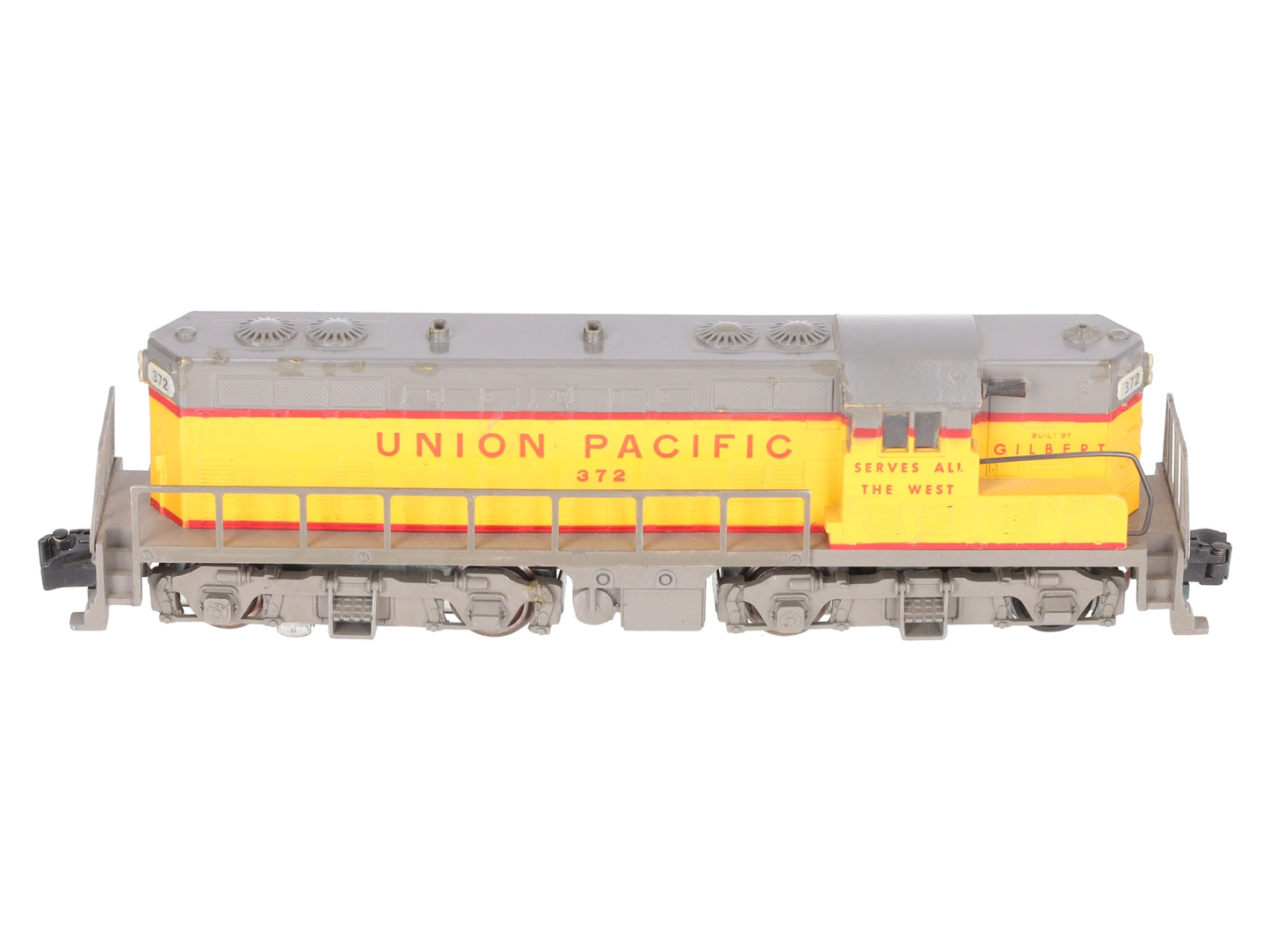 American Flyer 372 Vintage S Union Pacific GP-7 Powered Diesel Locomotive VG/Box