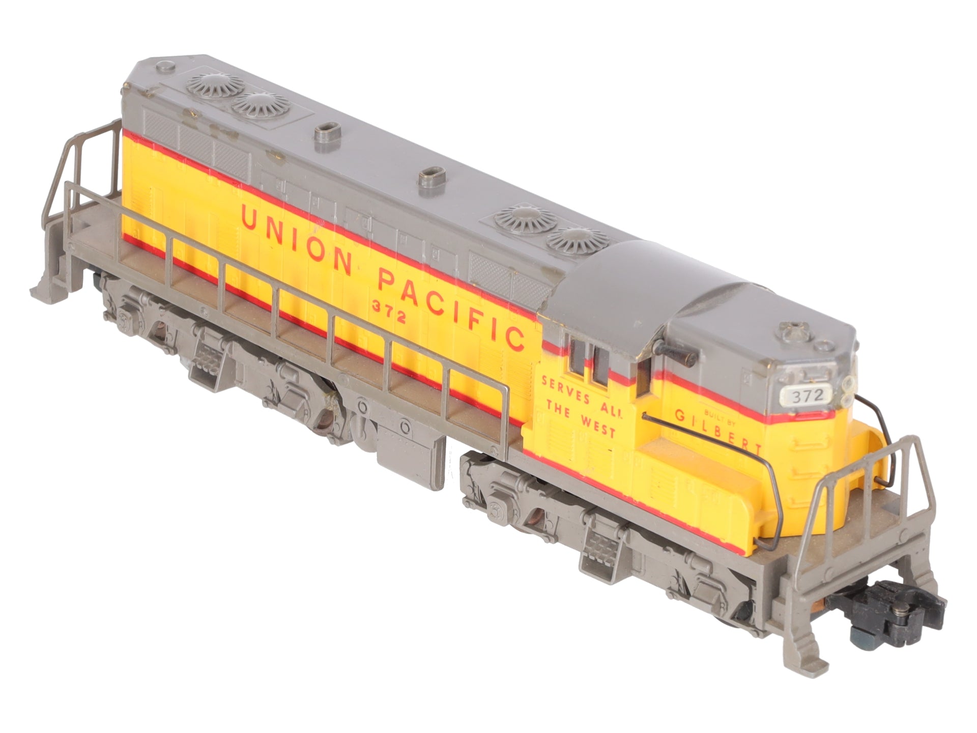American Flyer 372 Vintage S Union Pacific GP-7 Powered Diesel Locomotive VG/Box