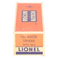 Lionel 1656 Vintage O Lionel Lines 0-4-0 Steam Locomotive & 6403B Tender w Bell VG