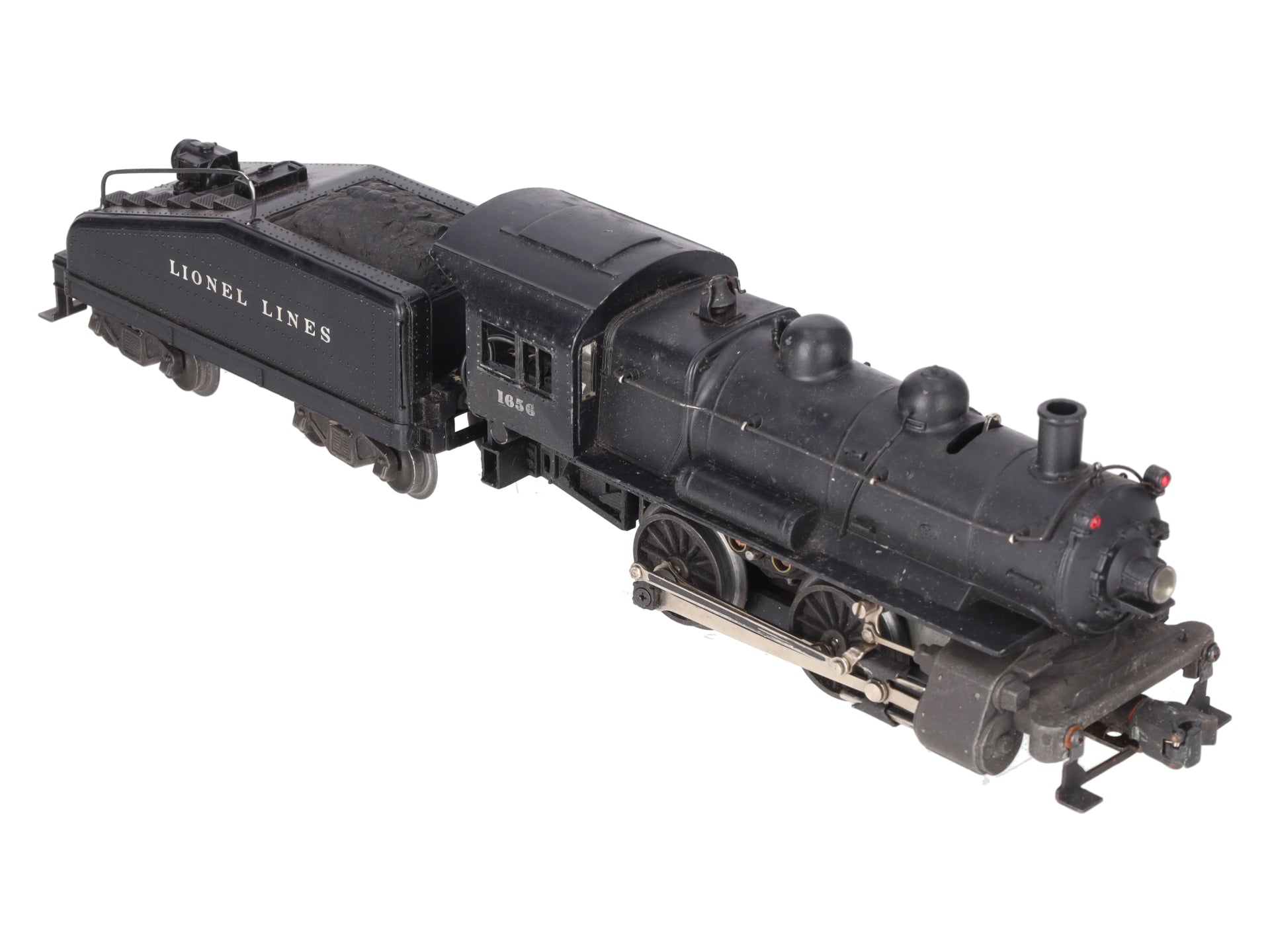 Lionel 1656 Vintage O Lionel Lines 0-4-0 Steam Locomotive & 6403B Tender w Bell VG