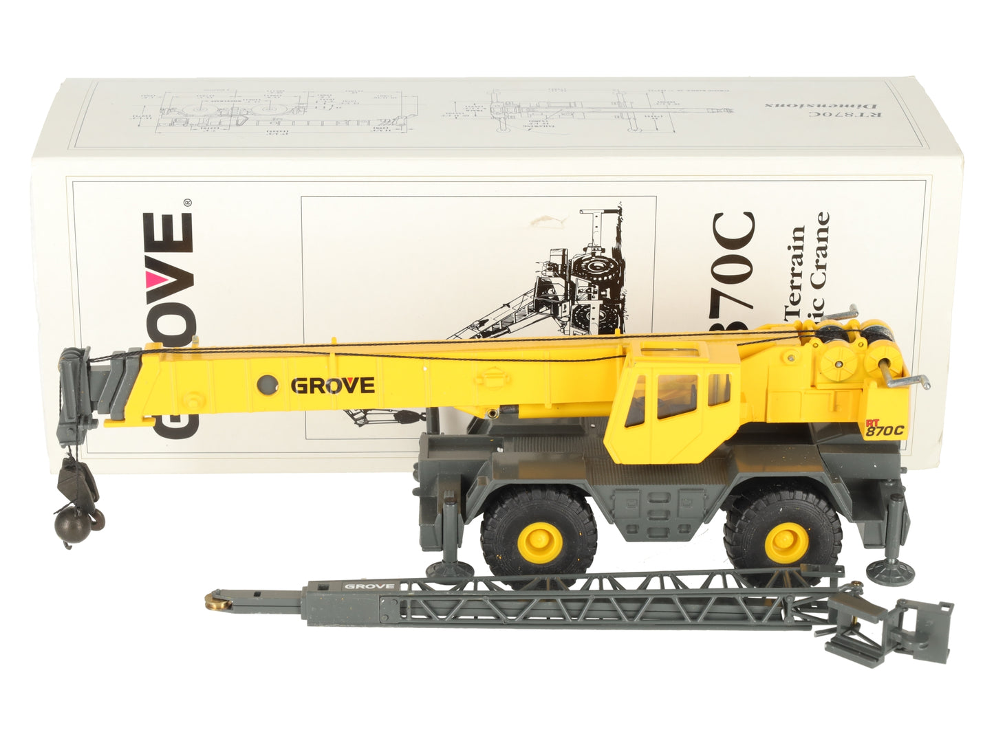 Grove RT870C Rough Terrain Crane EX/Box