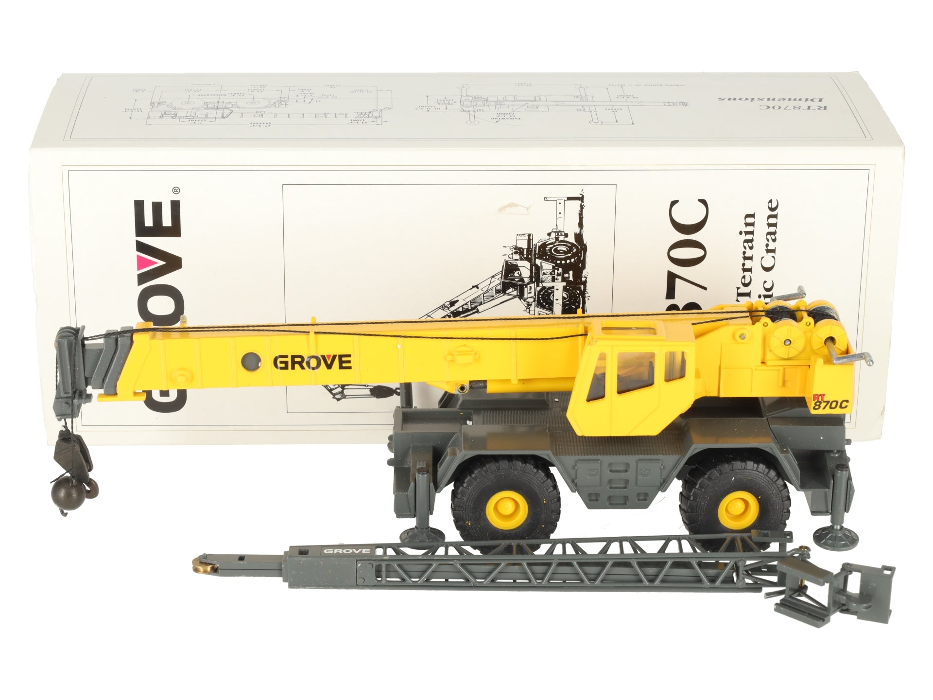 Grove RT870C Rough Terrain Crane EX/Box