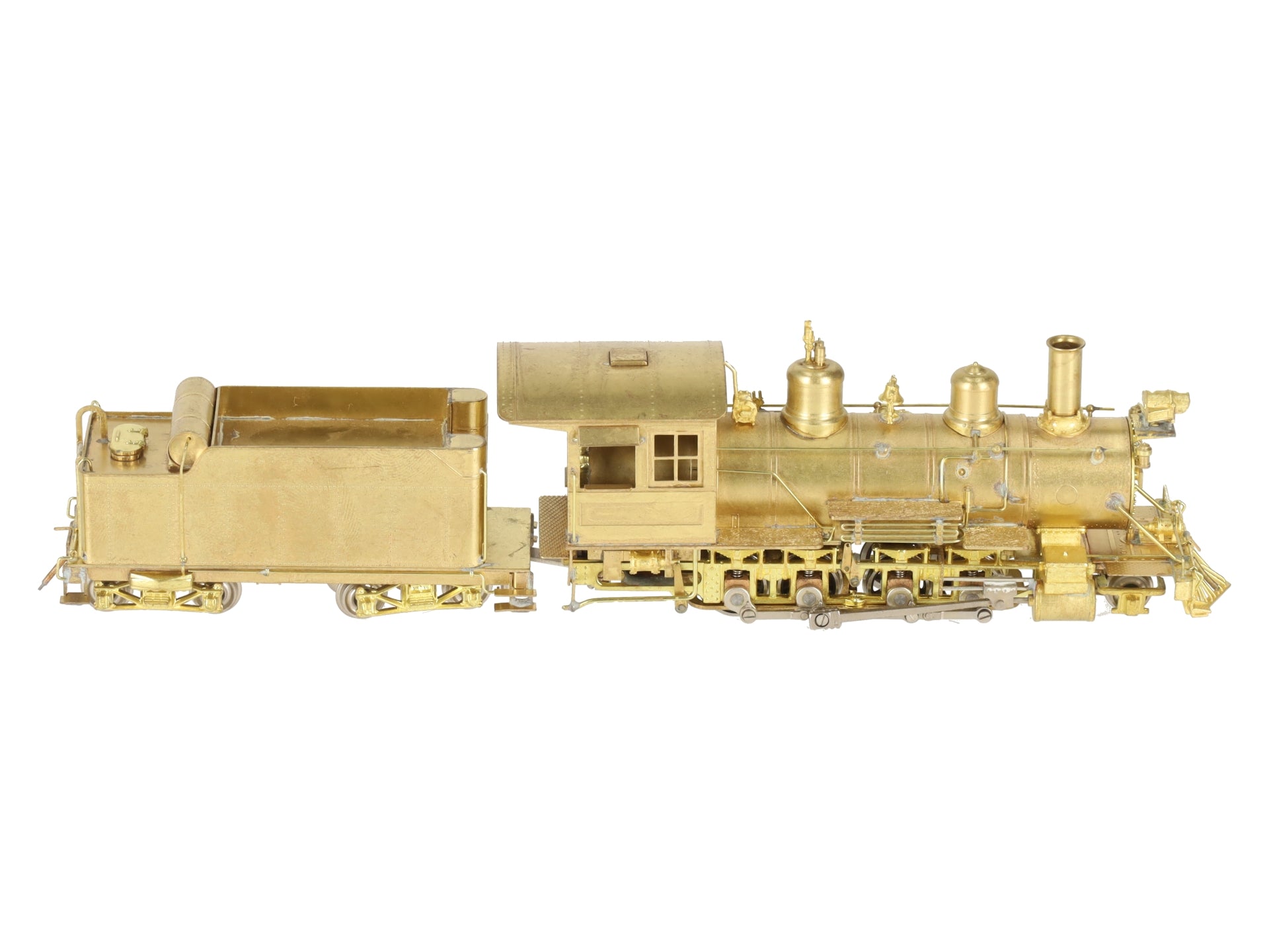Westside Model Co. C-25 BRASS HOn3 Scale D&RGW 2-8-0 C-25 Steam Loco & Tender EX/Box