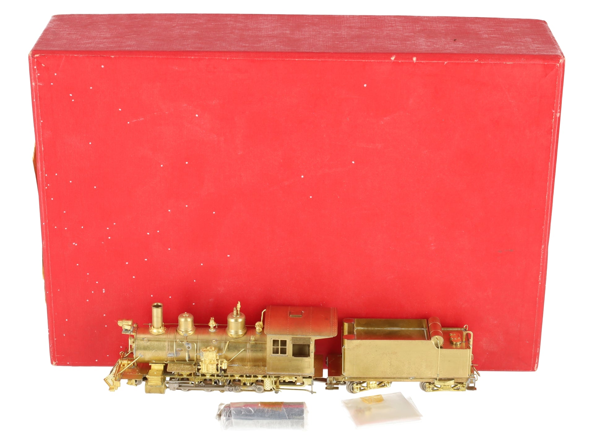 Westside Model Co. C-25 BRASS HOn3 Scale D&RGW 2-8-0 C-25 Steam Loco & Tender EX/Box