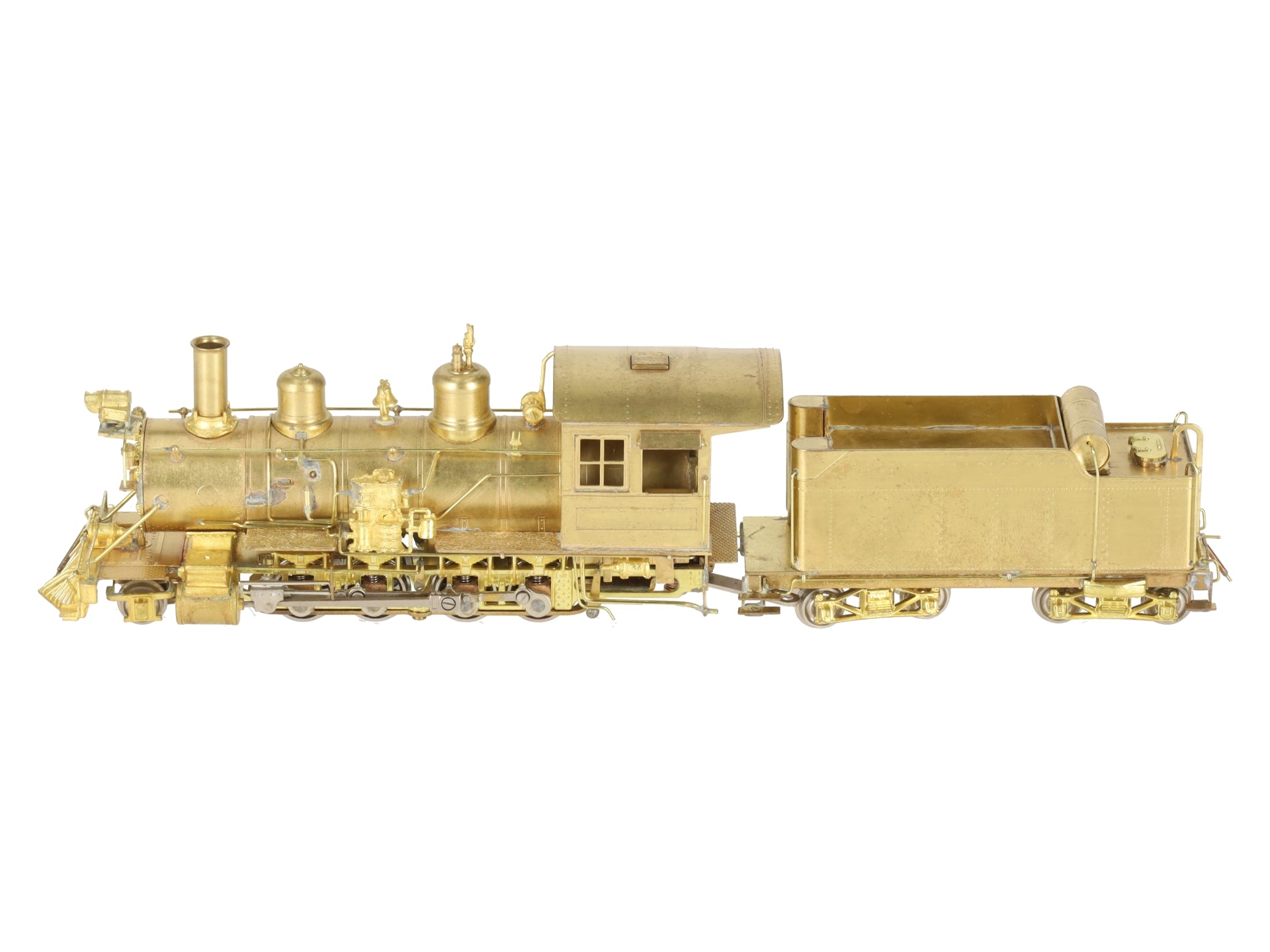 Westside Model Co. C-25 BRASS HOn3 Scale D&RGW 2-8-0 C-25 Steam Loco & Tender EX/Box