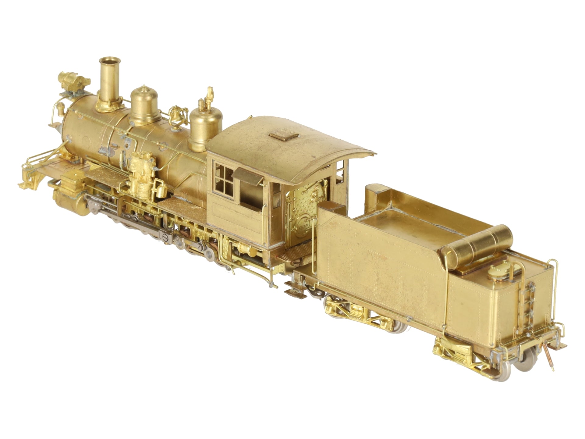 Westside Model Co. C-25 BRASS HOn3 Scale D&RGW 2-8-0 C-25 Steam Loco & Tender EX/Box