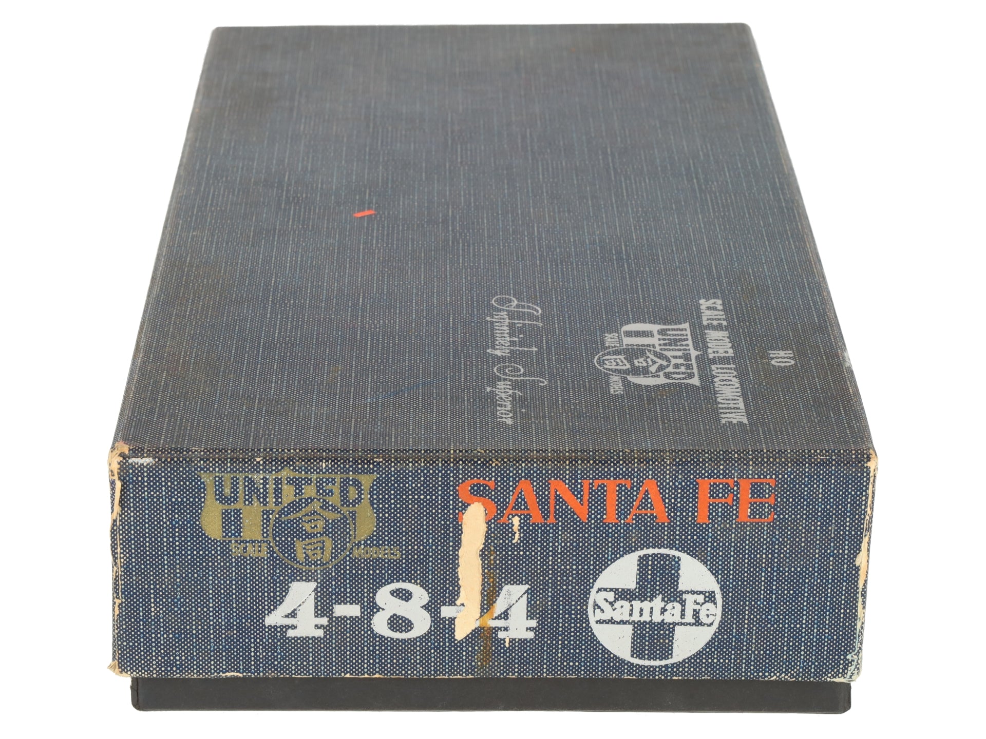 United Scale Models HO Brass AT&SF Santa Fe 4-8-4  & 16 Wheel Tender-Custom VG/Box