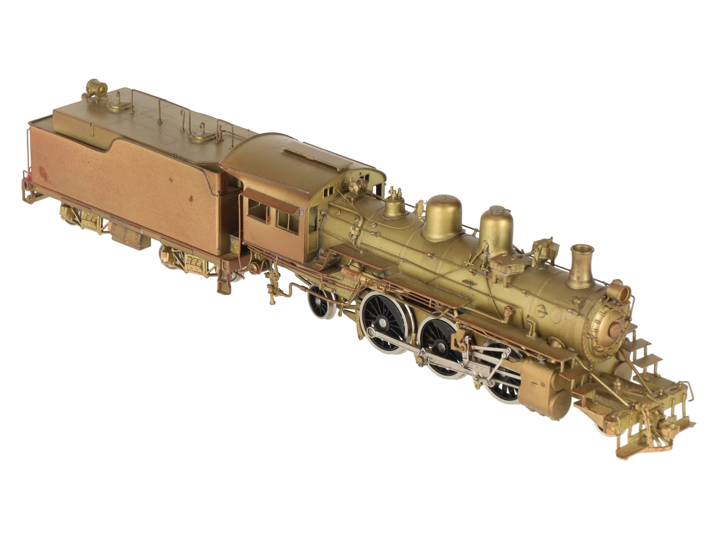 Key Imports HO BRASS Undecorated 2-6-2 Prairie Steam Loco & Tender #1123 EX/Box