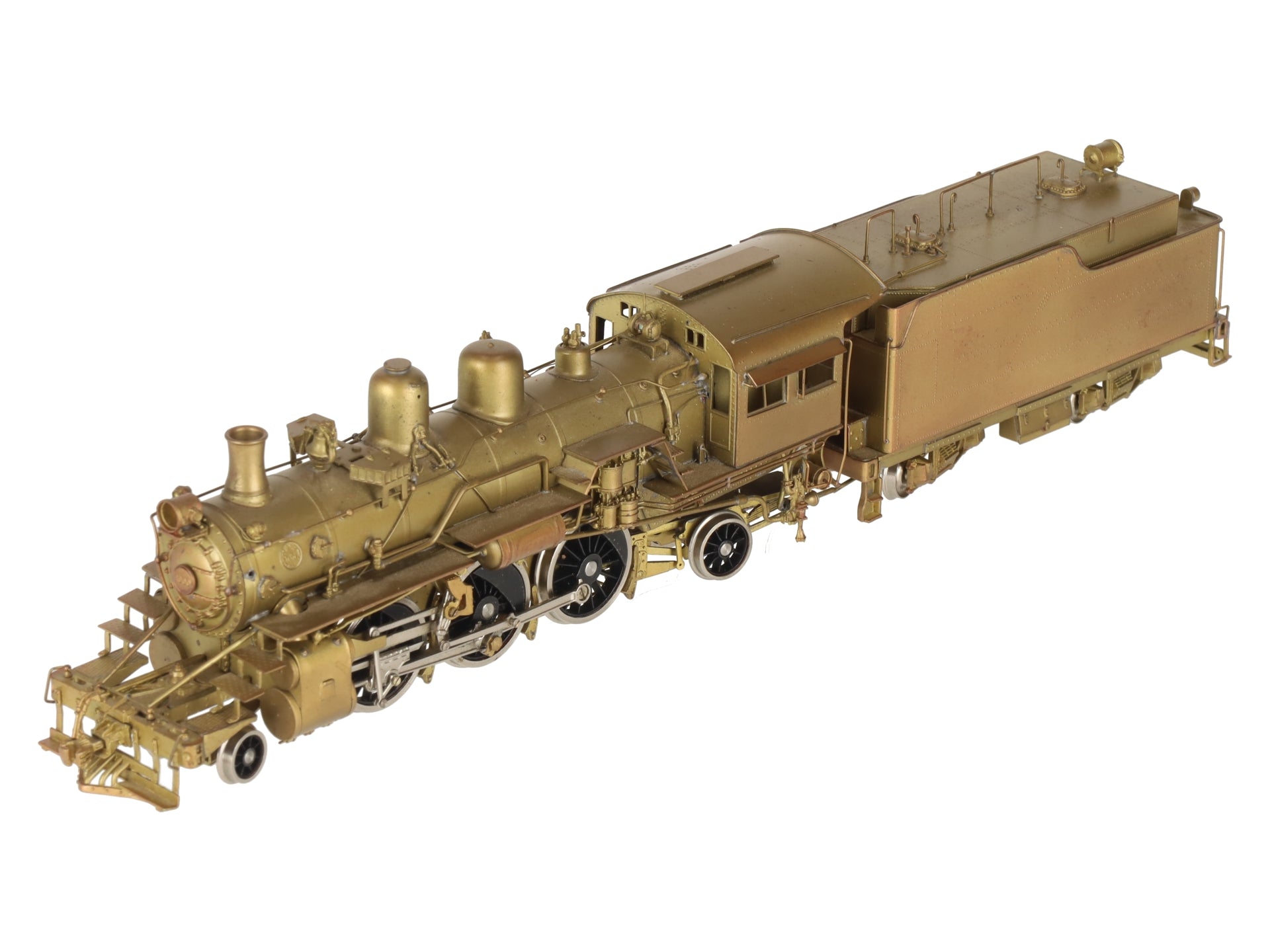 Key Imports HO BRASS Undecorated 2-6-2 Prairie Steam Loco & Tender #1123 EX/Box