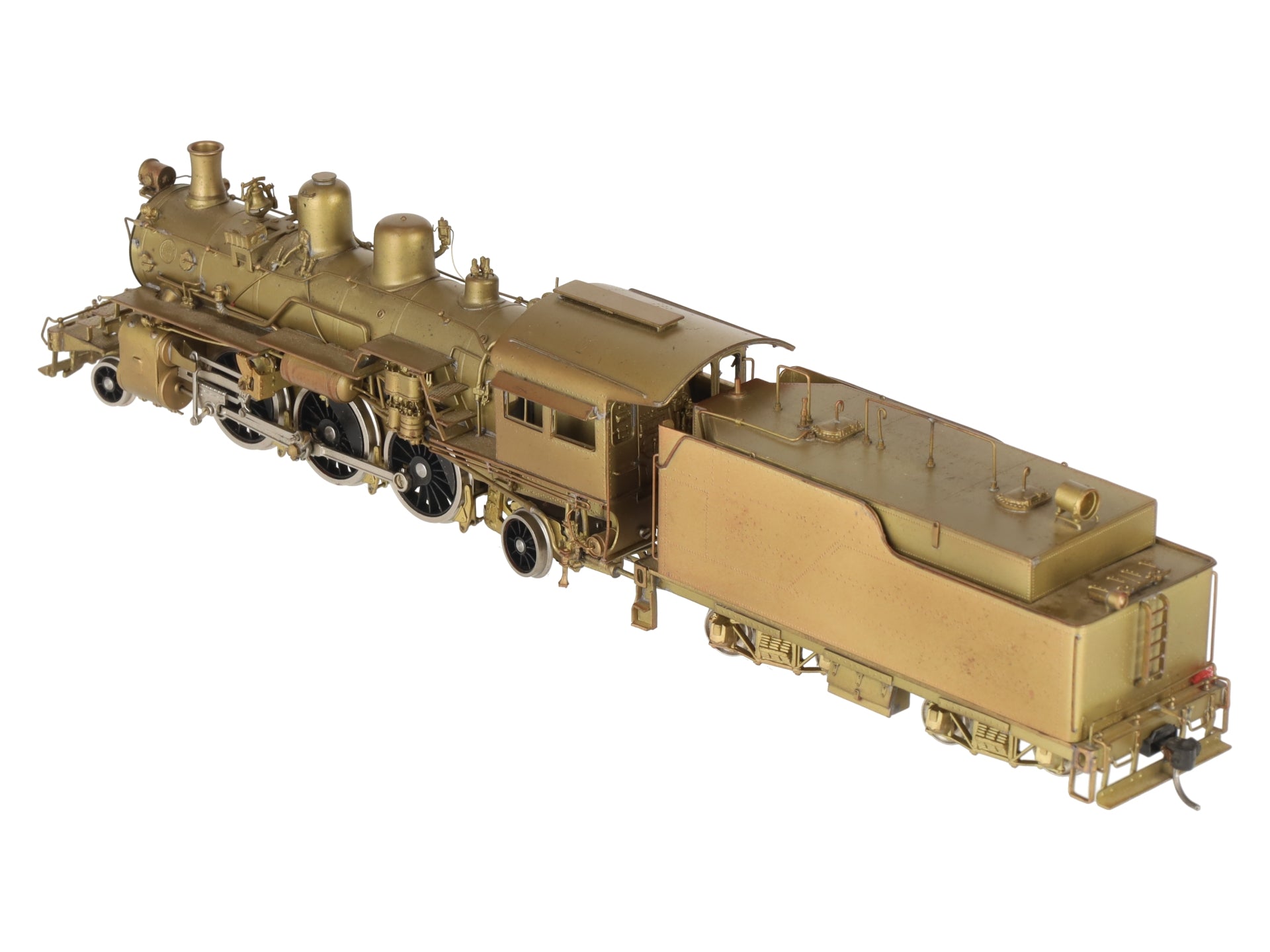 Key Imports HO BRASS Undecorated 2-6-2 Prairie Steam Loco & Tender #1123 EX/Box