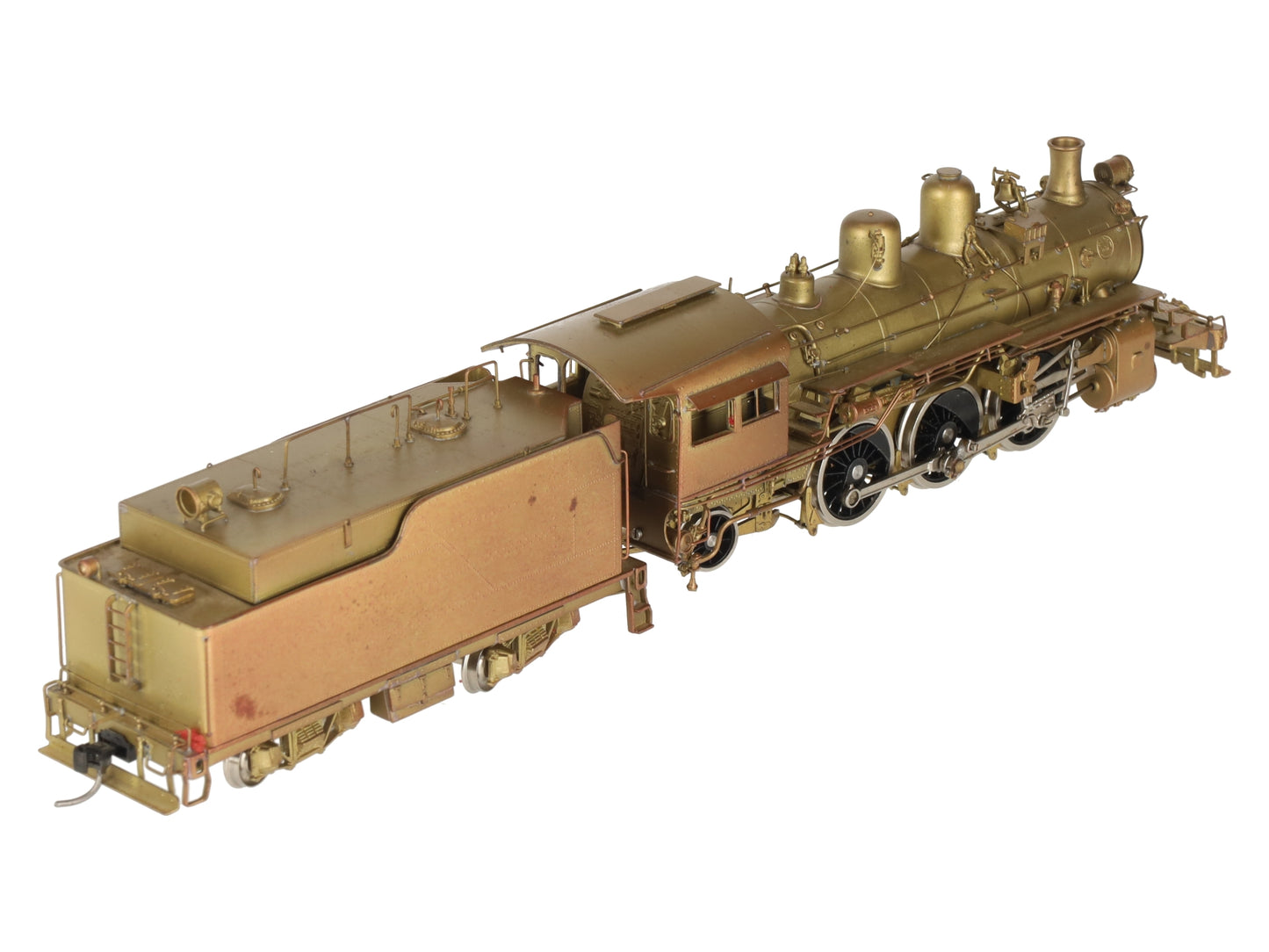 Key Imports HO BRASS Undecorated 2-6-2 Prairie Steam Loco & Tender #1123 EX/Box