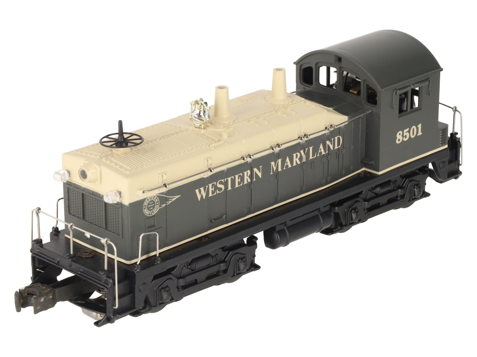 Lionel 6-18501 O Gauge Western Maryland NW2 Powered Diesel Locomotive #8501 EX/Box