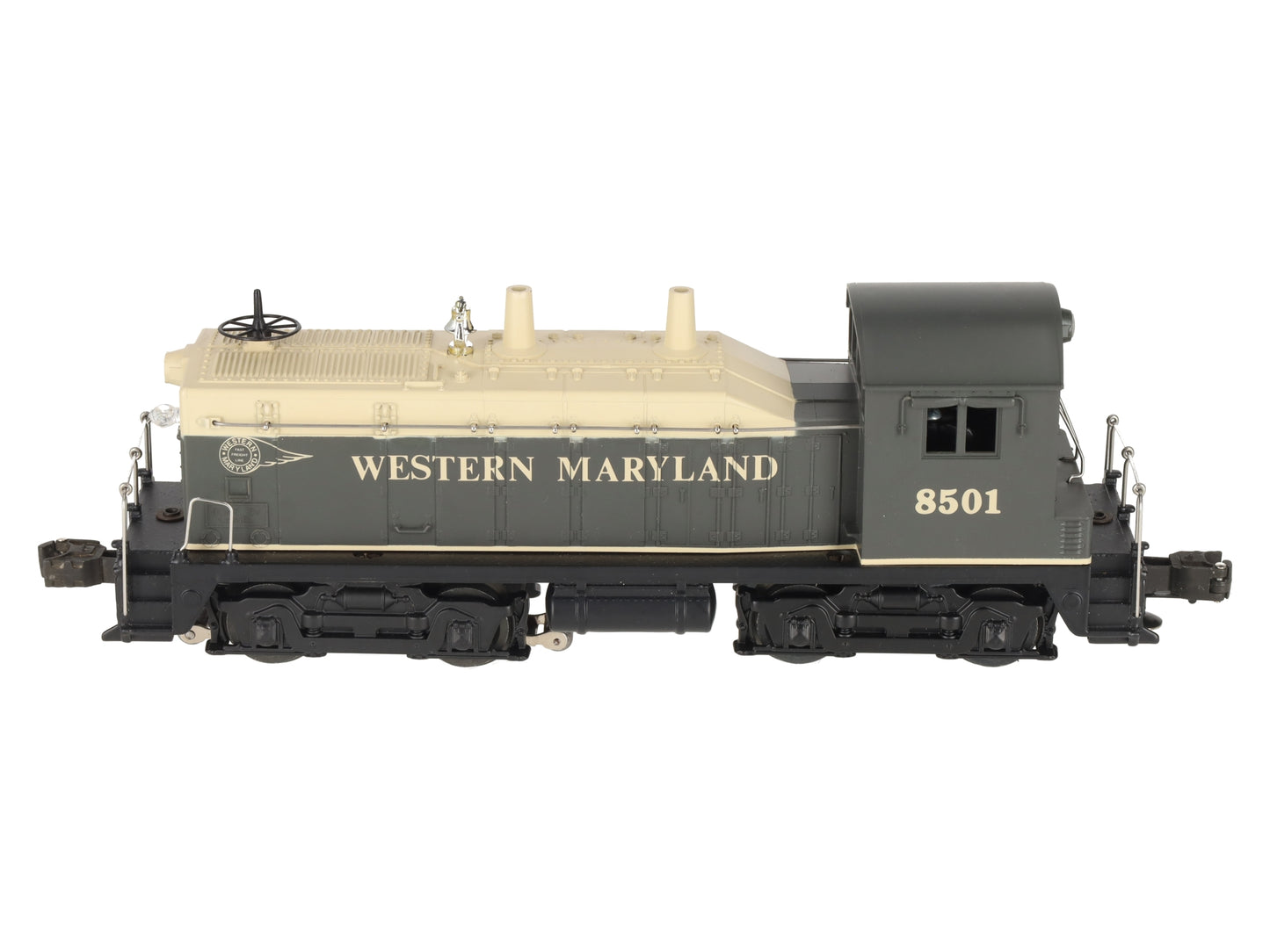 Lionel 6-18501 O Gauge Western Maryland NW2 Powered Diesel Locomotive #8501 EX/Box