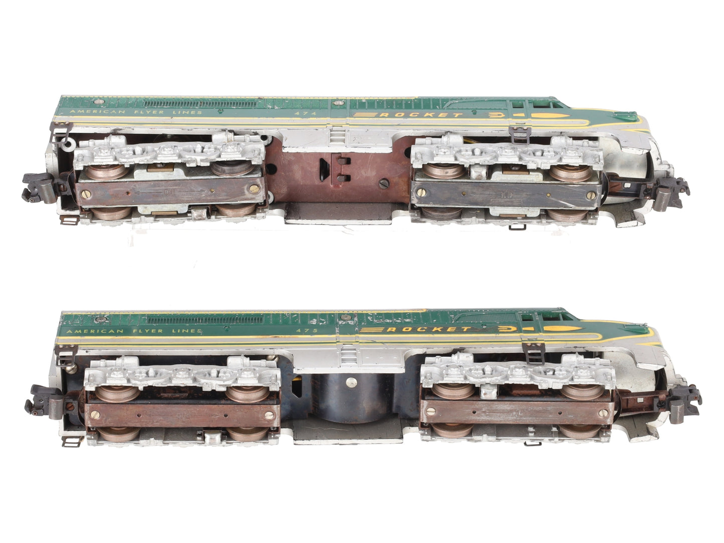 American Flyer 4745 S American Flyer Lines Rocket PA-1 AA Diesel Locomotive Set